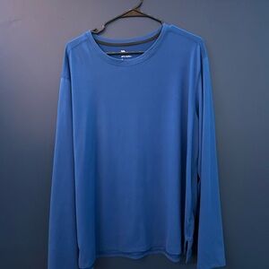 Blue long sleeve shirt